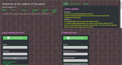 Desktop Screenshot of gevalum.com